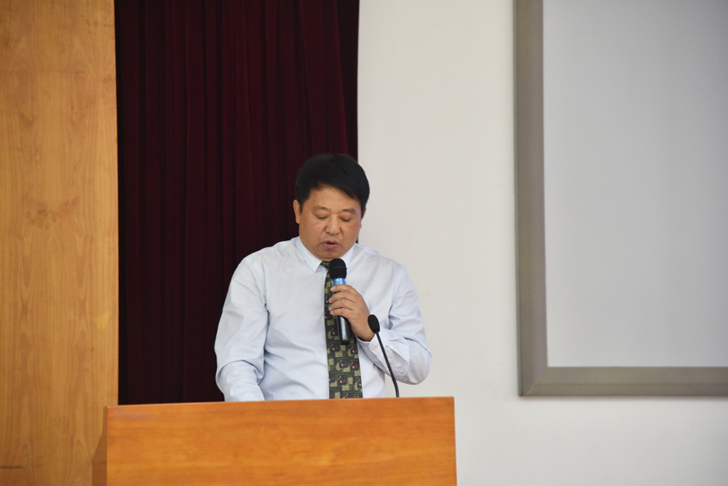 学院院长苗兴伟老师讲话 学院院长苗兴伟老师讲话